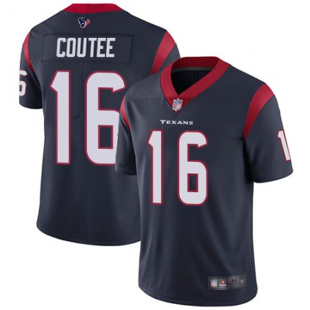 Nike Texans #16 Keke Coutee Navy Blue Team Color Men's Stitched NFL Vapor Untouchable Limited Jersey