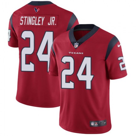 Nike Texans #24 Derek Stingley Jr. Red Alternate Men's Stitched NFL Vapor Untouchable Limited Jersey