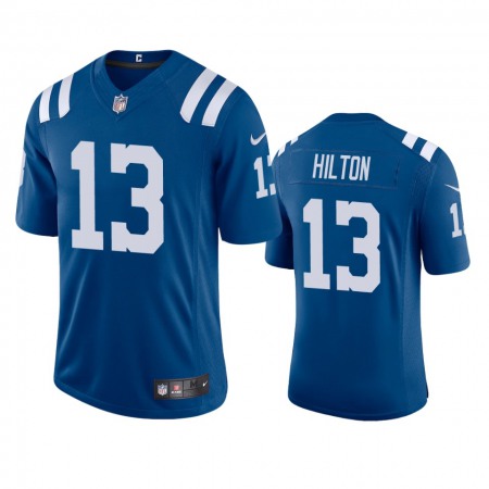 Indianapolis Colts #13 T.Y. Hilton Men's Nike Royal 2020 Vapor Limited Jersey