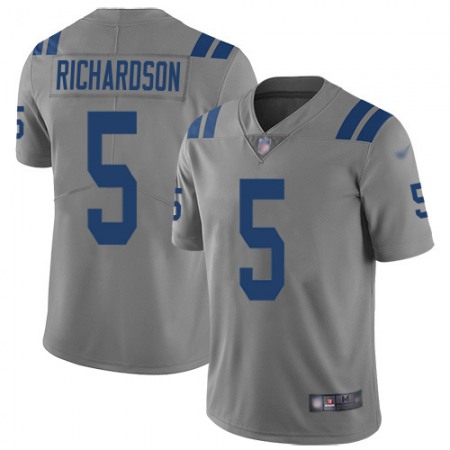 Nike Colts #5 Anthony Richardson Gray Men's Stitched NFL Limited Inverted Legend Jersey