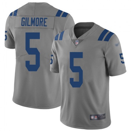 Nike Colts #5 Stephon Gilmore Gray Men's Stitched NFL Limited Inverted Legend Jersey