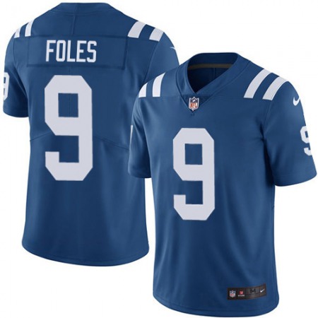 Nike Colts #9 Nick Foles Men's Nike Royal Retired Player Limited Jersey