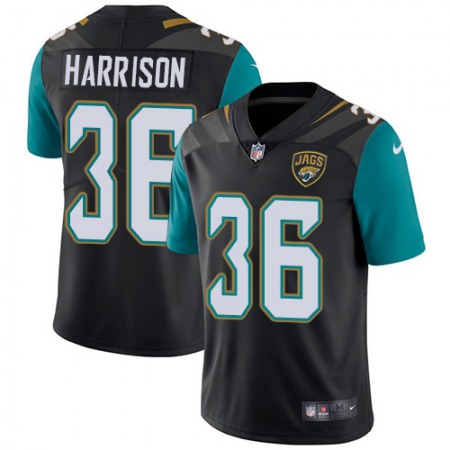 Nike Jaguars #36 Ronnie Harrison Black Team Color Men's Stitched NFL Vapor Untouchable Limited Jersey