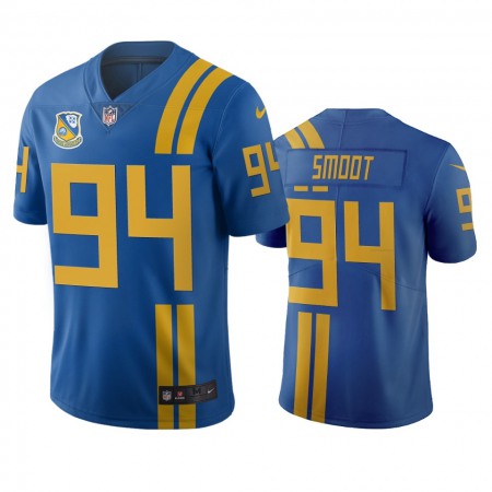 Jacksonville Jaguars #94 Dawuane Smoot Royal Vapor Limited City Edition NFL Jersey