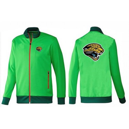 NFL Jacksonville Jaguars Team Logo Jacket Green_1