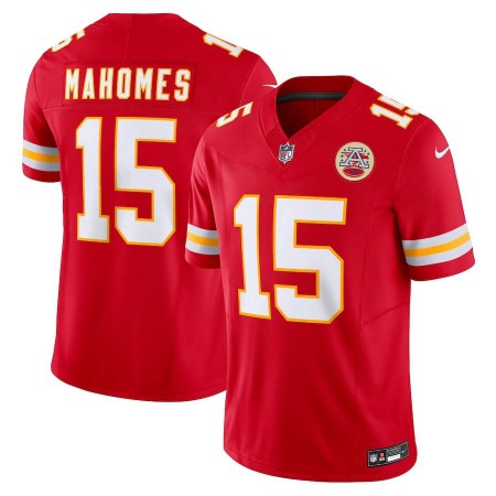 Kansas City Chiefs #15 Patrick Mahomes Nike Men's Red Vapor F.U.S.E. Limited Jersey