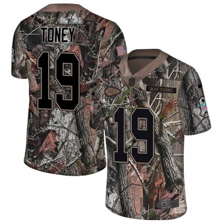 Nike Chiefs #19 Kadarius Toney Camo Men's Stitched NFL Limited Rush Realtree Jersey