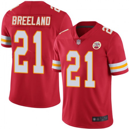 Nike Chiefs #21 Bashaud Breeland Red Team Color Men's Stitched NFL Vapor Untouchable Limited Jersey