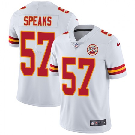 Nike Chiefs #57 Breeland Speaks White Men's Stitched NFL Vapor Untouchable Limited Jersey