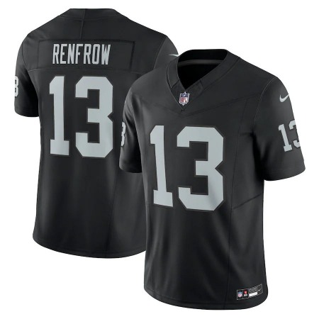 Las Vegas Raiders #13 Hunter Renfrow Nike Men's Black Vapor F.U.S.E. Limited Jersey