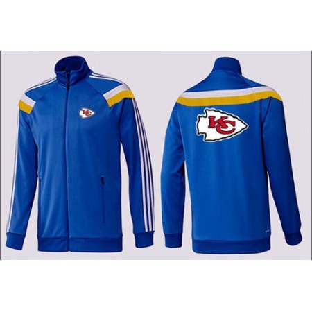 NFL Kansas City Chiefs Team Logo Jacket Blue_1