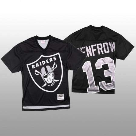 NFL Las Vegas Raiders #13 Hunter Renfrow Black Men's Mitchell & Nell Big Face Fashion Limited NFL Jersey