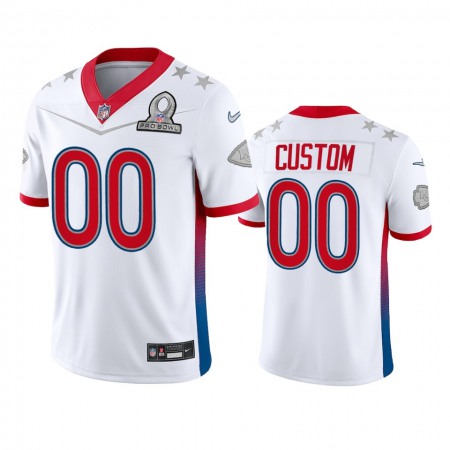 Nike Chifs Custom Men's NFL 2022 AFC Pro Bowl Game Jersey White