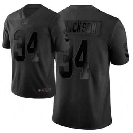 Nike Raiders #34 Bo Jackson Black Men's Stitched NFL Limited City Edition Jersey