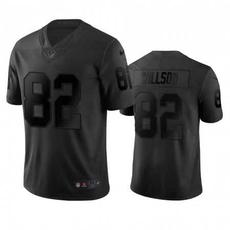 Las Vegas Raiders #82 Luke Willson Black Vapor Limited City Edition NFL Jersey