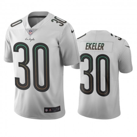 Los Angeles Chargers #30 Austin Ekeler White Vapor Limited City Edition NFL Jersey