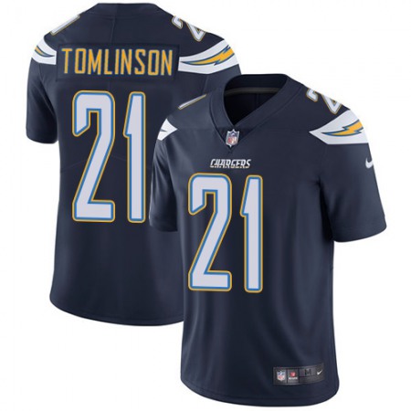 Nike Chargers #21 LaDainian Tomlinson Navy Blue Team Color Men's Stitched NFL Vapor Untouchable Limited Jersey