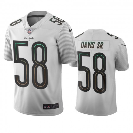 Los Angeles Chargers #58 Thomas Davis Sr White Vapor Limited City Edition NFL Jersey