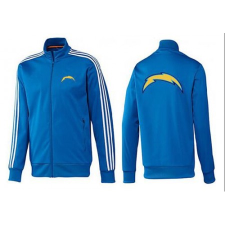 NFL Los Angeles Chargers Team Logo Jacket Blue_3