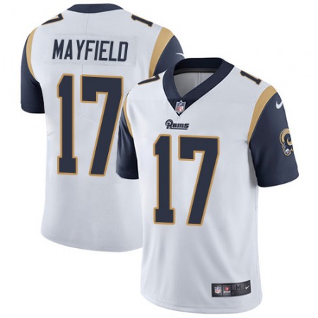 Nike Rams #17 Baker Mayfield White Men's Stitched NFL Vapor Untouchable Limited Jersey