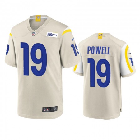 Los Angeles Rams #19 Brandon Powell Men's Nike Game NFL Jersey - Bone