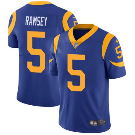 Nike Rams #5 Jalen Ramsey Royal Blue Alternate Men's Stitched NFL Vapor Untouchable Limited Jersey