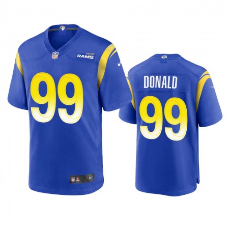 Los Angeles Rams #99 Aaron Donald Men's Nike Game NFL Jersey - Royal