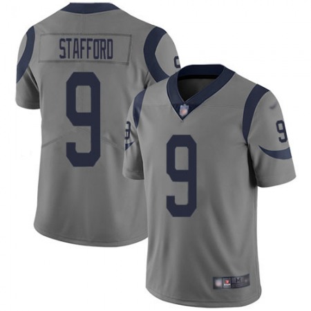 Los Angeles Rams #9 Matthew Stafford Gray Men's Stitched NFL Limited Inverted Legend Jersey