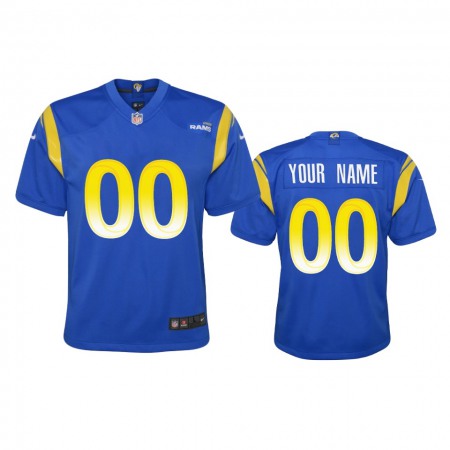 Los Angeles Rams Custom Youth Nike Game NFL Jersey - Royal