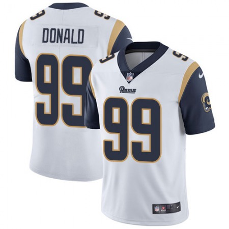 Nike Rams #99 Aaron Donald White Men's Stitched NFL Vapor Untouchable Limited Jersey