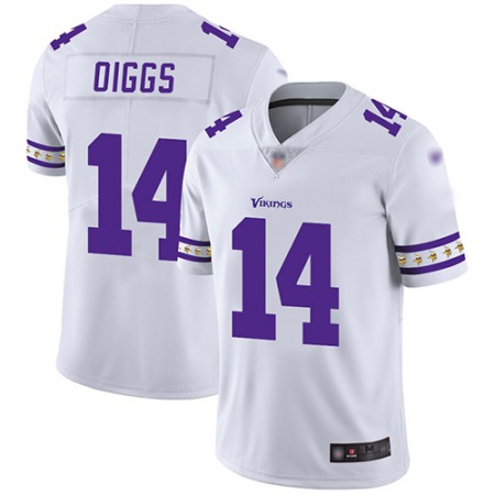 Nike Vikings #14 Stefon Diggs White Men's Stitched NFL Limited Team Logo Fashion Jersey