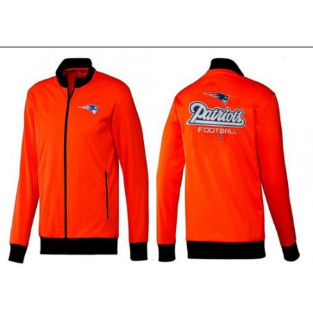 NFL New England Patriots Victory Jacket Orange