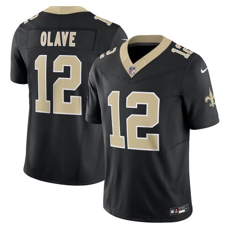 New Orleans Saints #12 Chris Olave Nike Men's 2022 Salute To Service Limited Jersey - Olive