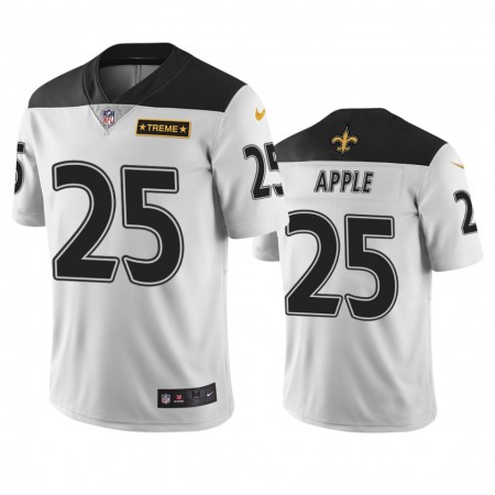 New Orleans Saints #25 Eli Apple White Vapor Limited City Edition NFL Jersey