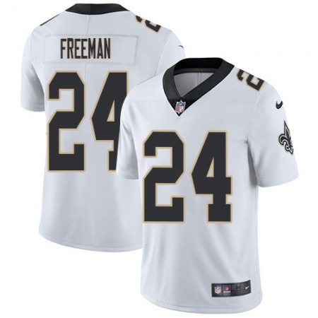 Nike Saints #24 Devonta Freeman White Men's Stitched NFL Vapor Untouchable Limited Jersey