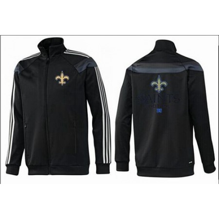 NFL New Orleans Saints Victory Jacket Black_1