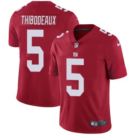 Nike Giants #5 Kayvon Thibodeaux Red Alternate Men's Stitched NFL Vapor Untouchable Limited Jersey