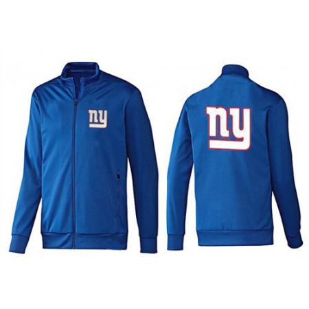 NFL New York Giants Team Logo Jacket Blue_2