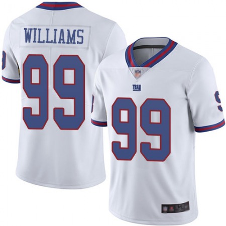 Nike Giants #99 Leonard Williams White Men's Stitched NFL Limited Rush Jersey