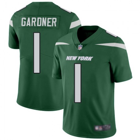 Nike Jets #1 Ahmad Sauce Gardner Green Team Color Men's Stitched NFL Vapor Untouchable Limited Jersey