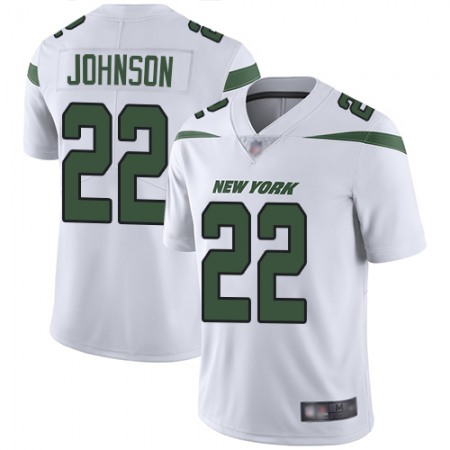 Nike Jets #22 Trumaine Johnson White Men's Stitched NFL Vapor Untouchable Limited Jersey