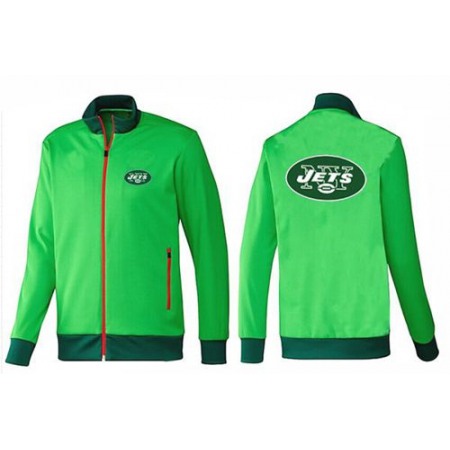 NFL New York Jets Team Logo Jacket Green_2