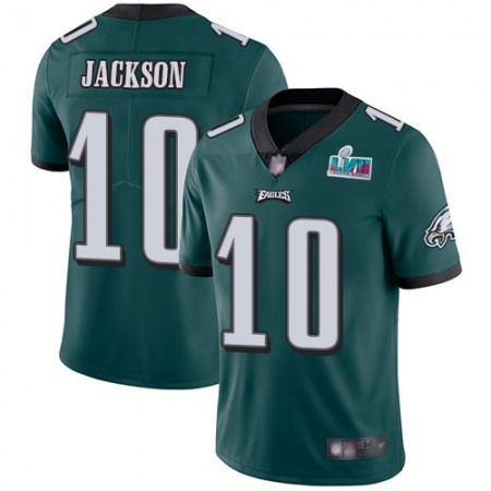 Nike Eagles #10 DeSean Jackson Green Team Color Super Bowl LVII Patch Men's Stitched NFL Vapor Untouchable Limited Jersey