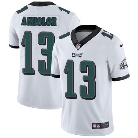 Nike Eagles #13 Nelson Agholor White Men's Stitched NFL Vapor Untouchable Limited Jersey