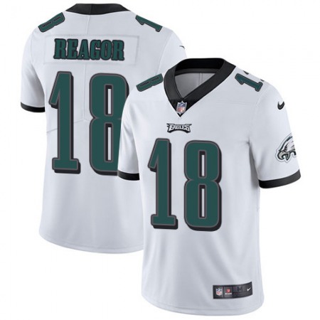 Nike Eagles #18 Jalen Reagor White Men's Stitched NFL Vapor Untouchable Limited Jersey