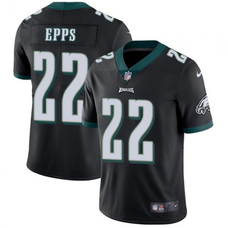 Nike Eagles #22 Marcus Epps Black Alternate Men's Stitched NFL Vapor Untouchable Limited Jersey