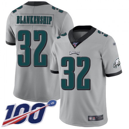 Nike Eagles #32 Reed Blankenship Silver Men's Stitched NFL Limited Inverted Legend 100th Season Jersey