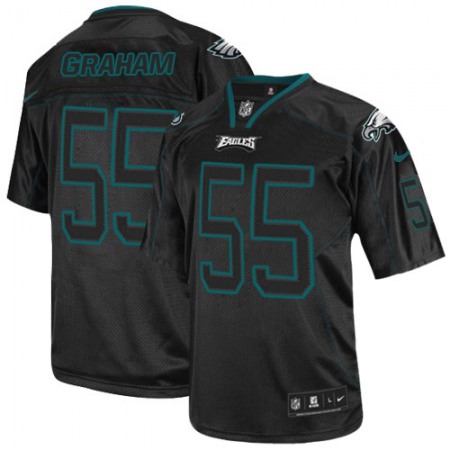 Nike Eagles #55 Brandon Graham Lights Out Black Men's Stitched NFL Elite Jersey