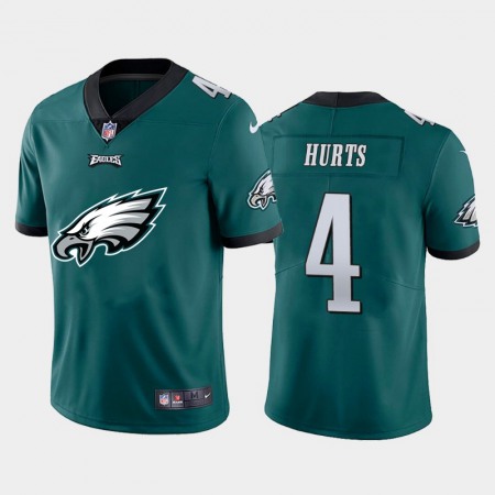 Philadelphia Eagles #4 Jake Elliott Green Men's Nike Big Team Logo Vapor Limited NFL Jersey