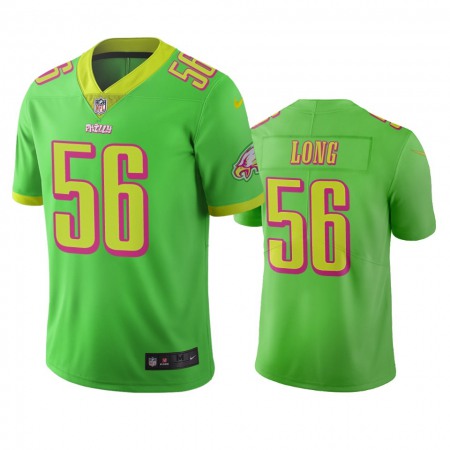 Philadelphia Eagles #56 Chris Long Green Vapor Limited City Edition NFL Jersey